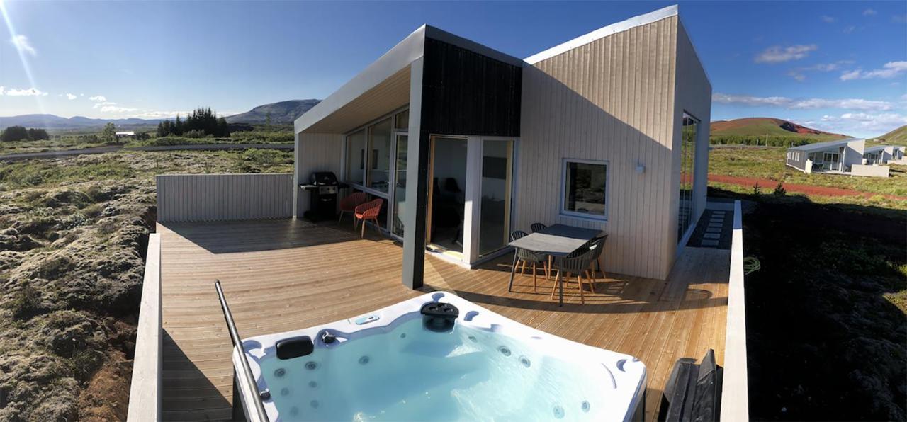 Kerbyggd: Luxury House And Cottage In Golden Circle سيلفوس الغرفة الصورة